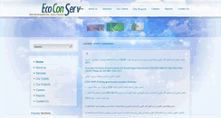Desktop Screenshot of ecoconserv.com